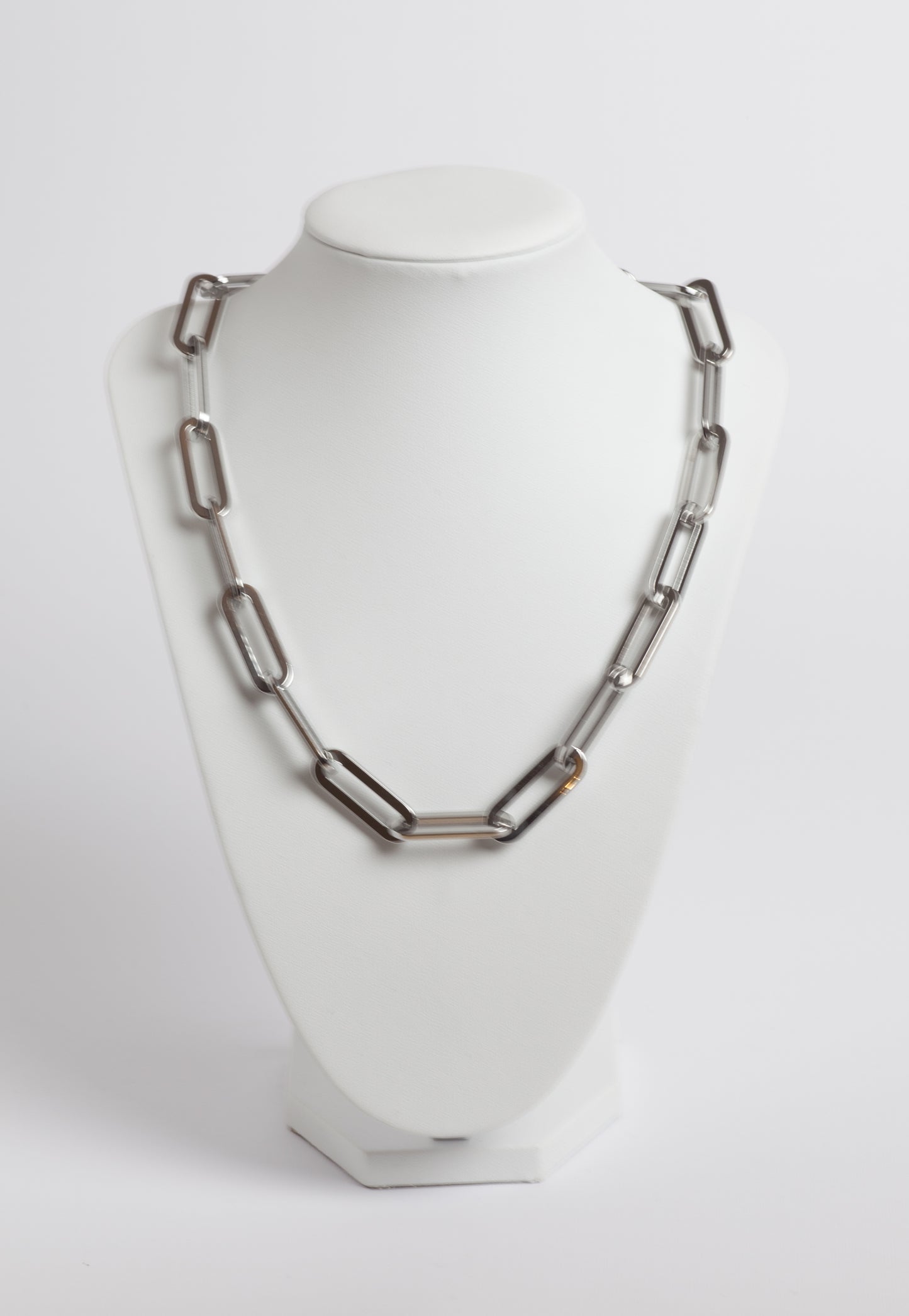 PRISONER Collana cm 45 in acciaio