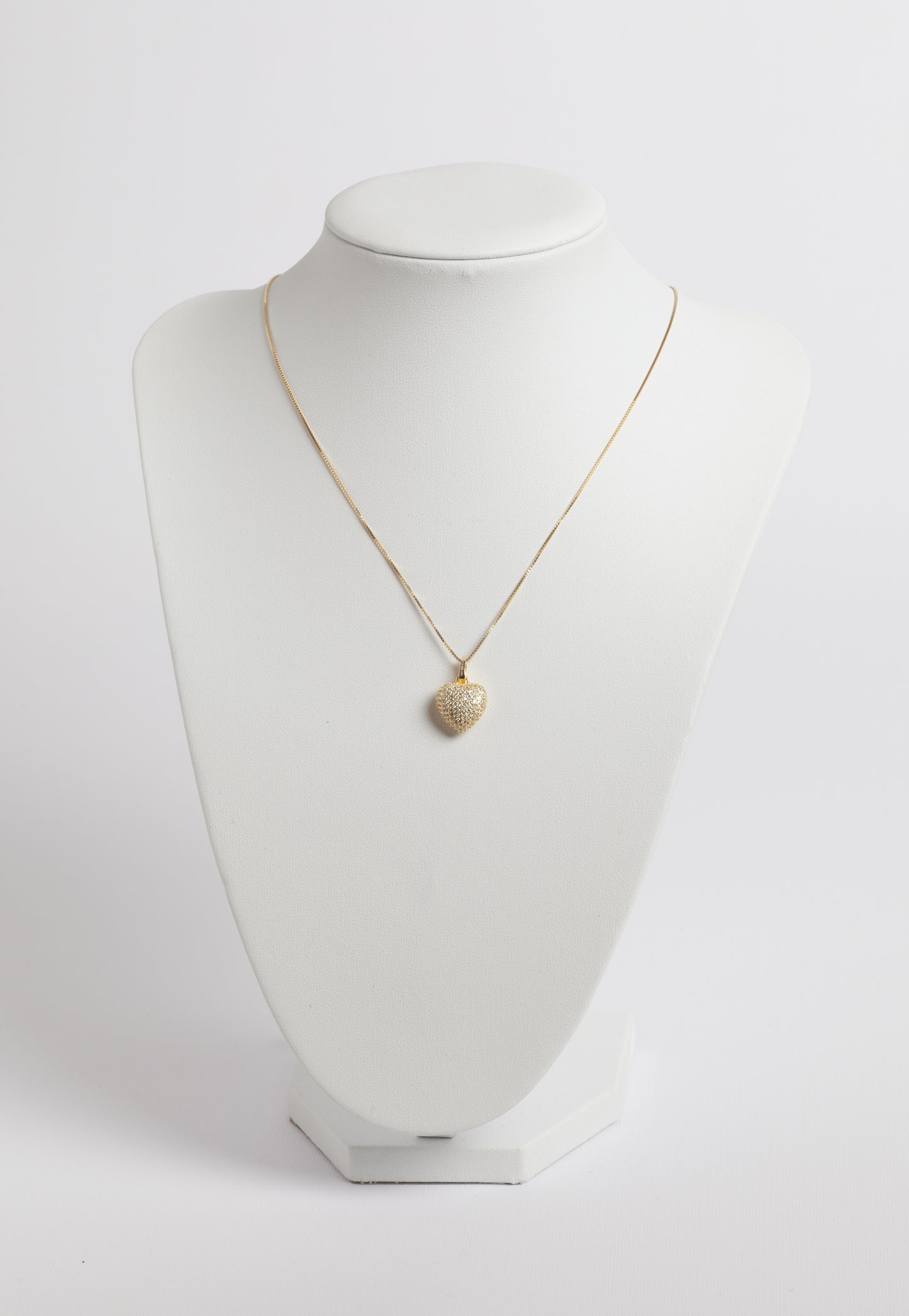 My Love New Ciondolo con catena cm 42 in argento 925 finitura oro e zirconi