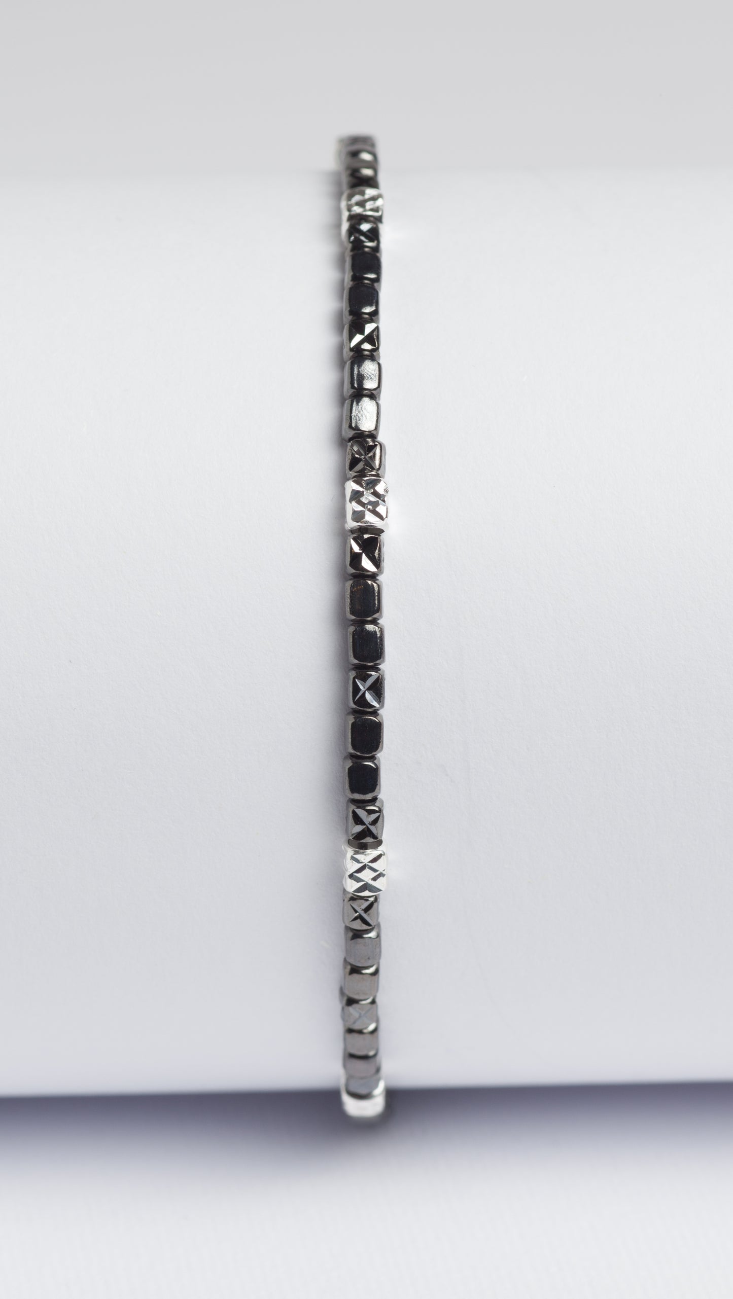 Pepita Bracciale in argento 925 finitura Rutenio
